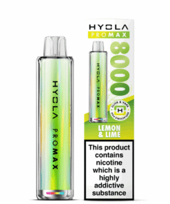 Hyola Pro Max 8000 pod vape kit 10ml – Lemon & Lime