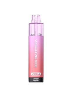 Uwell Viscore 8000 Prefilled Pod Vape Kit – Watermelon Strawberry