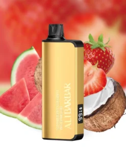 ALIBARBAR INGOT 9000 Puffs Strawberry Coconut Watermelon