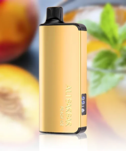 Alternative view of ALIBARBAR INGOT 9000 Puffs Peach Ice