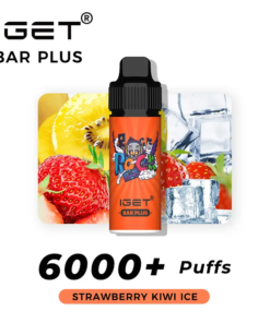 Strawberry Kiwi Ice – IGET Bar Plus 6000 Puffs