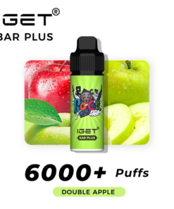 Double Apple – IGET Bar Plus 6000 Puffs