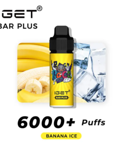 Banana Ice – IGET Bar Plus 6000 Puffs