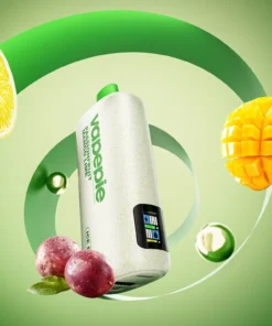 Vapepie Powergo 9800 Puffs Passionfruit Mango Lime