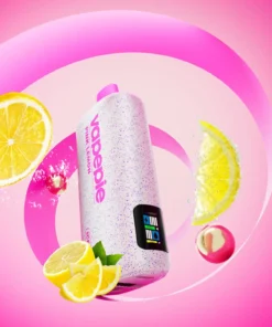 Vapepie Powergo 9800 Puffs Pink Lemon
