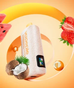 Vapepie Powergo 9800 Puffs Strawberry Coconut Watermelon