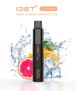 Pink Lemon Orange Ice – IGET Legend 4000 Puffs