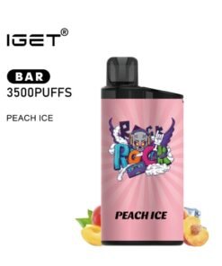 IGET BAR PEACH ICE 3500 PUFFS