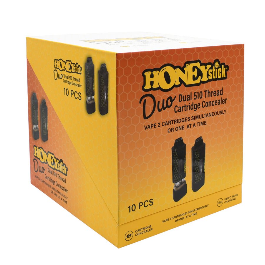 HoneyStick DUO Cartridge Vape – Autodraw Dual 510 Cart Battery(10PC DUO POP) - Image 14