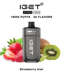 IGET Astro Disposable Vape 18000 Puffs – Strawberry Kiwi