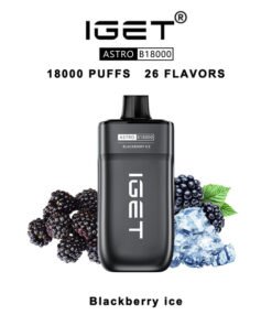 IGET Astro Disposable Vape 18000 Puffs – Blackberry Ice
