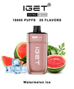 IGET Astro Disposable Vape 18000 Puffs – Watermelon Ice