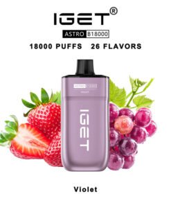 IGET Astro Disposable Vape 18000 Puffs – Violet