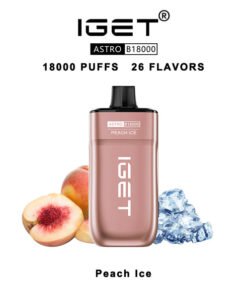 IGET Astro Disposable Vape 18000 Puffs – Peach Ice