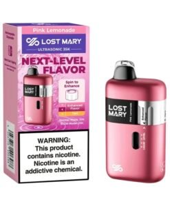 Lost Mary Ultrasonic 35K Puff – Pink Lemonade Disposable Vape