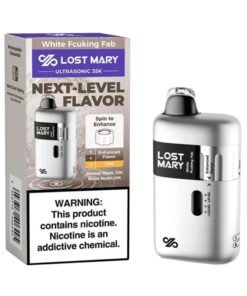 Lost Mary Ultrasonic 35K Puff – White Fcuking Fab Disposable Vape