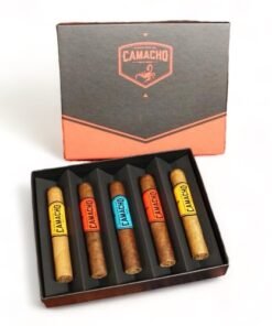 Camacho Robusto Gift Box Sampler Pack – 5 Cigars