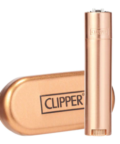 Clipper Metal Flint Lighter – Rose Gold (Limited Edition)