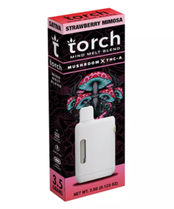 Strawberry Mimosa Torch Mind Melt Mushroom x THC-A Blend Vape 3.5G