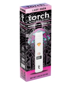 Lady Zaza Torch Mind Melt Mushroom x THC-A Blend White Series Vape 3.5G