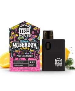 TRĒ House Magic Mushroom Disposable Vape Pen – Pink Lemonade