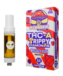 Wrecked Kush Don’t Trip by Dozo THC-A Trippy Diamonds Cartridge 2.2G