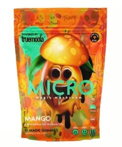 Mango Truemoola Micro Magic Mushroom Gummies 10ct