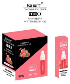 iGET® MAX – Raspberry Watermelon ice (10PCs)