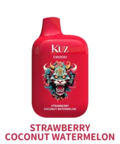 KUZ C6000 PUFFS – STRAWBERRY COCONUT WATERMELON
