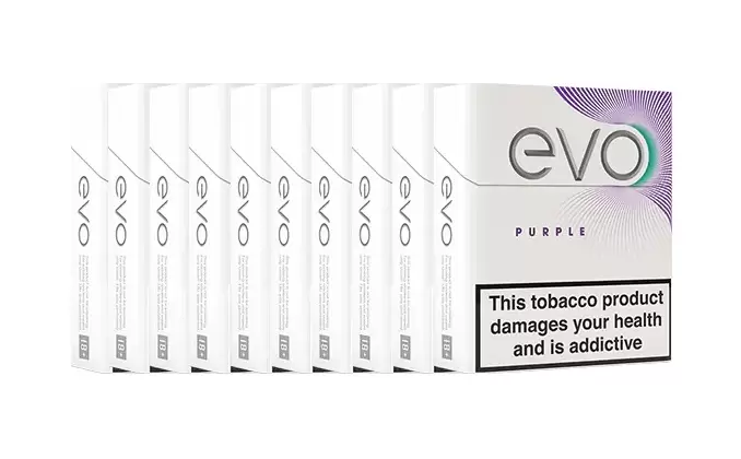 Ploom EVO Tobacco Sticks Purple x 10 (Carton) (200 Sticks)