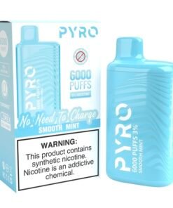 PYRO 6000 Puffs Smooth Mint