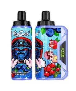 VapSolo VIKING 12000 Puffs Blueberry Cherry Cranberry