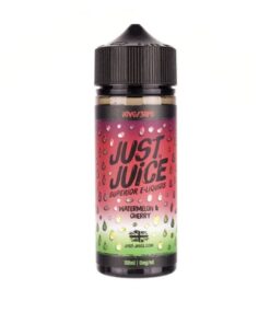 Watermelon & Cherry 100ml Shortfill E-Liquid by Just Juice