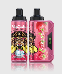 VapSolo VIKING 12000 Puffs Strawberry Raspberry Ice