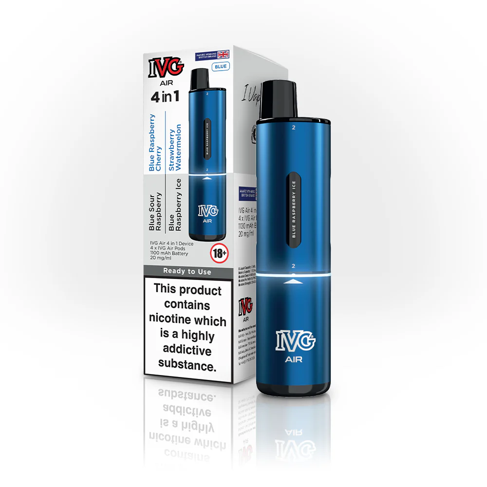 IVG AIR 4 IN 1 BLUE STARTER KIT - Image 2