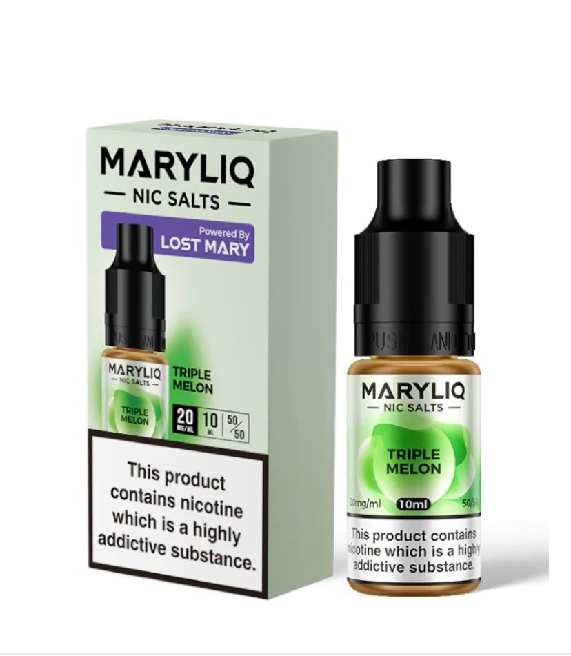 Lost Mary MARYLIQ Nic Salts – Triple Melon – 10ml E-liquid