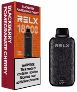 Alternative view of RELX Sparta 18000 Puffs – Blackberry Pomegranate Cherry