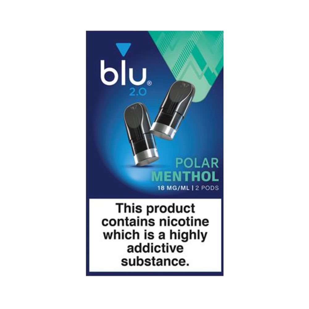 Blu 2.0 Polar Menthol E Liquid Pods – 2 Pack