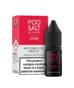 Pod Salt Core Watermelon Breeze Nic Salt E-Liquid