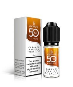 Vapouriz 50/50 Caramel Vanilla Tobacco 10ml