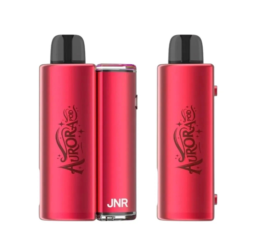 JNR Aurora 30000 Puffs Strawberry Ice / Strawberry Watermelon Ice Prefilled Vape Kit - Image 2