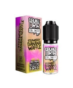 Strawberry Banana Waffle by Double Drip –10ml E-liquid