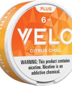 Velo Plus Nicotine Pouches Citrus Chill – 5 Pack