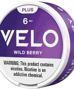 Alternative view of Velo Plus Nicotine Pouches Wild Berry – 5 Pack