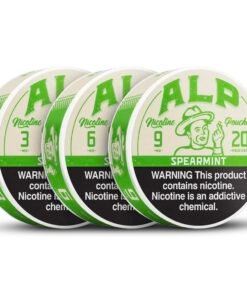 Alternative view of Alp spearmint nicotine pouches  – 5 Pack