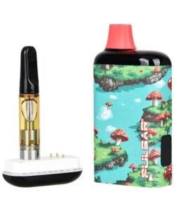Alternative view of Pulsar 510 DL 2.0 PRO Auto-Draw Vape Bar Floating Mushrooms