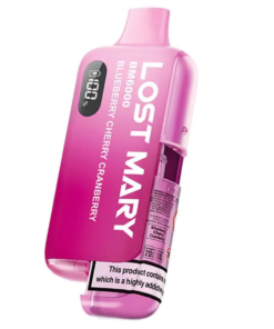 Lost Mary BM6000 Refillable Vape Kit-Blueberry Cherry Cranberry