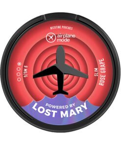 Lost Mary Airplane Mode Nicotine Pouches – Rose Grape – 20PK