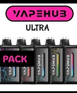 5 PACK – VAPEHUB ULTRA – 20000 PUFFS