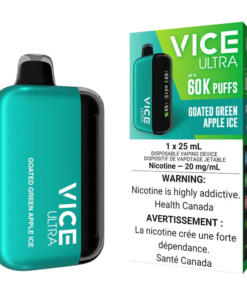 Vice Ultra Disposable Vape Device – Goated Green Apple Ice